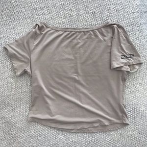 Alphalete Boat Neck Crop